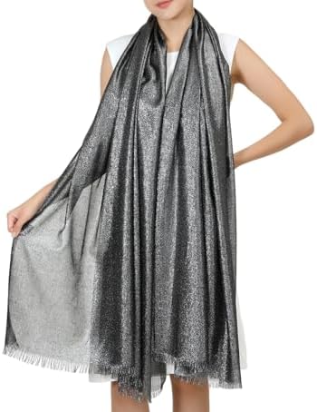 Women's Soft Sheer Shawl Wrap Large Scarf for Wedding Evening Formal Dresses  at Amazon Women's Clothing store