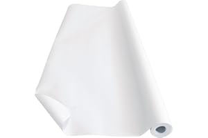 Colorations Prima-Color Fade-Resistant Paper Rolls, White, Arts and Crafts, 48" x 60', Drawing, Finger Painting, Paint, Watercolor, Wall Art, Bulletin Boards, Kids Crafts