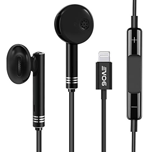 Lightning Earbuds,(Mfi Certified Wired with iPhone Headphones,inEar