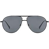 AOOLIA Retro TAC Polarized Aviator Sunglasses TR-90 Frame Women Men Trendy Sunnies Driving Anti-Glare UV400 Protection