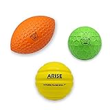 Arise Geometric Foam Ball Set, 6-9.5 Inch, Soft PU