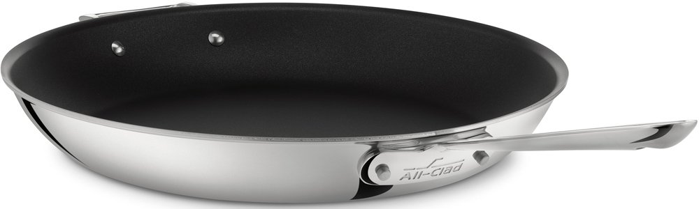 All-Clad 4114NS Stainless Steel Pan 14" Induction Non-Stick