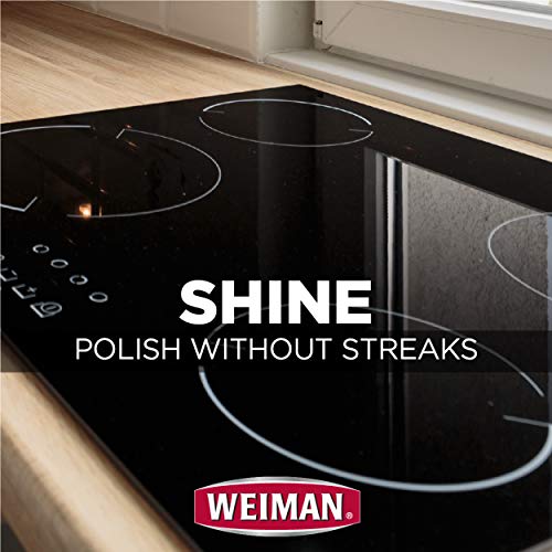 Weiman Cooktop and Stove Top Cleaner Kit Glass Cook Top Cleaner and