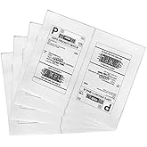 Shipping Label with Rounded Corner, 8.5 x 5.5 Inches Half Sheet Self Adhesive Shipping Address Labels for Laser and Inkjet Printer, 1000