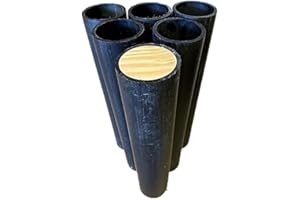 Mortar Rack 4 Inch HDPE DR21 Mortar Tube (1), Black
