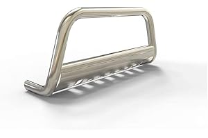 Vanguard Stainless Steel Classic Bull Bar | Compatible with 07-16 Chrysler Town & Country / 08-22 Dodge Grand Caravan / 09-14 Volkswagen Routan