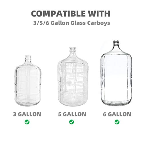 AIEVE Carboy Handle, 2 Pack Heavy Duty Carboy Handle Carboy Holder