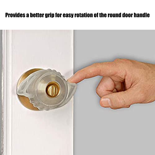Door Knob Covers, Door Knob Safety Cover for Kids, Door Handle Child Proof, 5PCS Luminous Door Knob Protection Cover Soft Silicone Child Safety Door Knob Cover for Household