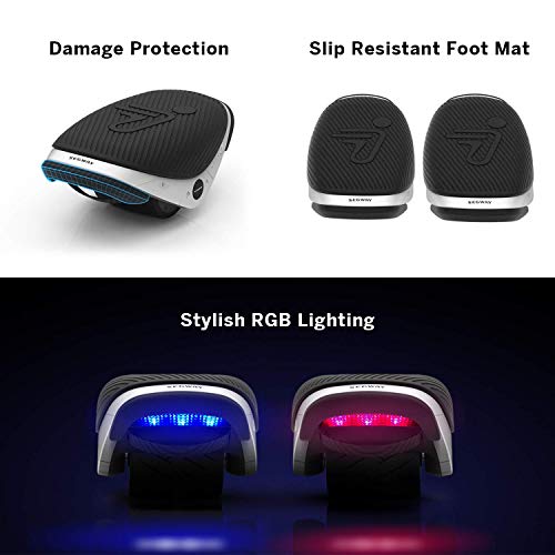 SegwayNinebot Drift W1, Electric Roller Skates Hovershoes, Two Wheels