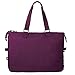 Large Weekender Bag Nylon Travel Tote (1212 Violet red)