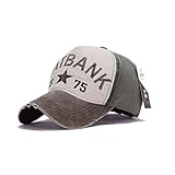 King Star Spring Vintage Patchwork Adjustable Twill Cotton Super Cool Outdoor Baseball Cap