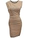 Doublju Women Classic Slim Fit Sleeveless Sexy Bodycon Dress