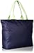 Under Armour Women's Big Wordmark Tote 2.0,Midnight Navy (410)/Quirky Lime, One Size
