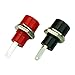4mm Banana Socket Connectors, Soldering Type, Black and Red, 6 Pairs