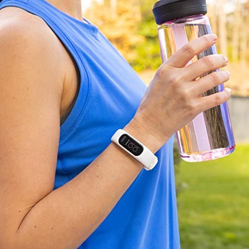 vívosmart 5, Bracelet d'activtié Forme & santé, Blanc, S/M