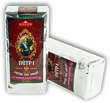 Peter The Great Strawberry and Blackcurrant Black Tea