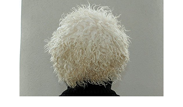 papakha papaha Goatskin Fur hat Russia 