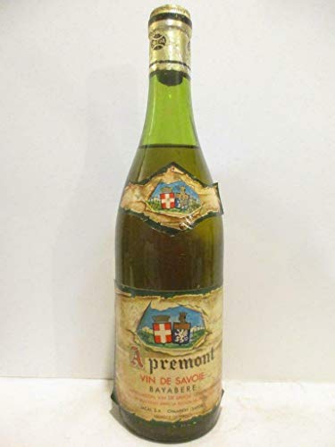 apremont jacal bayabere (non millésimé acheté en 1975) blanc années 70 - savoie