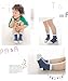 Baby Boys Girls Socks Best Infant and Toddler Gift, Kids Socks Ankle Soft Cotton Assorted Walkers Sock (Dark blue S 0-1)