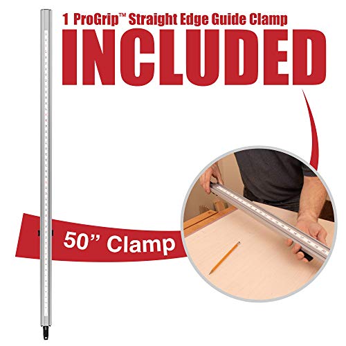 50" PRO-GRIP STRAIGHT EDGE CLAMP BY PEACHTREE WOODWORKING PW591