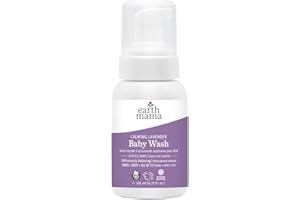Earth Mama Calming Lavender Baby Wash, Castile-based Lavender Soap, 185ml