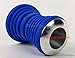 The HOOKAH HUB Black Shisha Bowl Silicone with Metal Screen Wind Cover Charcoal Screen