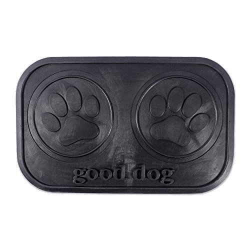 Bone Dry Rubber Pet Food Mat, Large, Good Dog Pricepulse