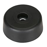 Penn-Elcom F1686 Rubber Cabinet Foot 1.57 Inch Dia. x 0.61 Inch H