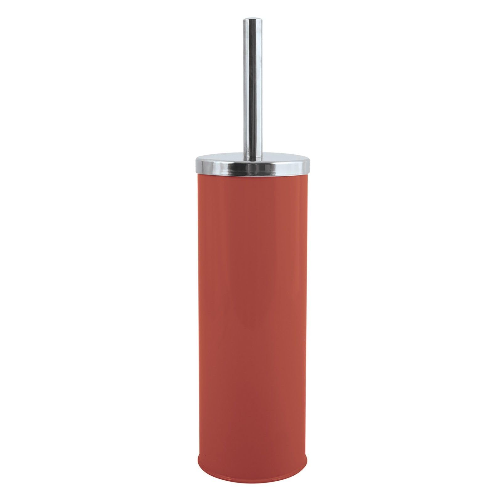 MSV Miami Toilet Brush with Hygienic Container Terracotta Red