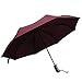 Mysuntown Windproof Auto Open Close Travel Umbrella Fiberglass Reinforced 8-Rib Umbrella