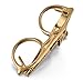 ProCuffs Gold Tie Clip Optical Glasses Glass Biker Spader Wedding Bar Clasp Optometrist