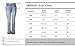 MSSHE Women's Plus Size Vintage Stretchy Jeans