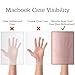 MacBook Pro 13 inch Retina Display Case, RiverPanda Lightweight Ultra Slim Metallic Finish Hard Shell Case Cover for Macbook Pro 13 Retina (A1425/A1502) - Rose Gold