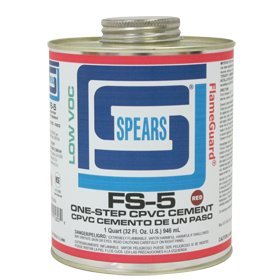 Spears Fire Sprinkler CPVC Cement/Glue 1 Pint