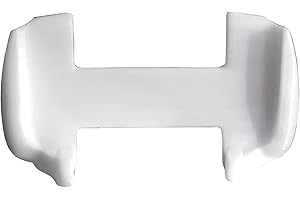 White Color for New3DSXL Anti-Slip Hand Grips/Showing Stand, for New 3DS XL/LL 3DSXL 3DSLL Handheld Consoles, Extra Anti-Sore