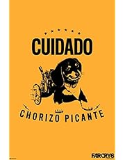 Far Cry 6 Cuidado Chorizo Picante Dog Video Game Gaming Gamer Far Cry Merchandise Collectibles Collectors Edition Far Cry Merch Far Cry 6 Poster Far Cry Game Laminated Dry Erase Wall Poster 12x18