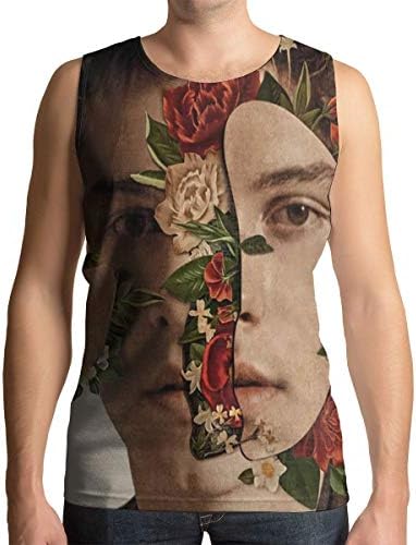Shawn Mendes Tank Tops 3D Printed Sleeveless Sports Vest Tees For Men's