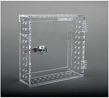 Faberplast Caja Seguridad Termostatos, Metacrilato, 17.5x17.5x6 cm: Amazon.es: Hogar