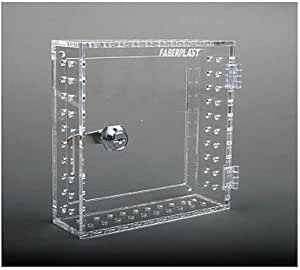 Faberplast Caja Seguridad Termostatos, Metacrilato, 17.5x17.5x6 cm