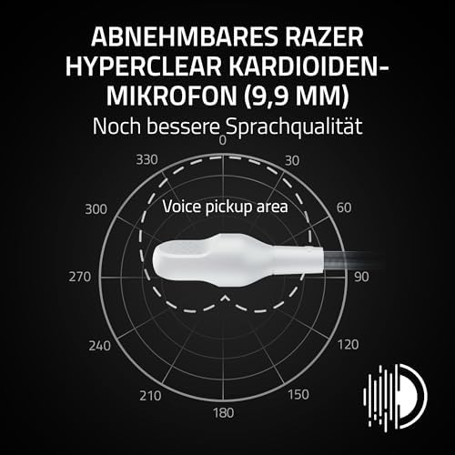 BlackShark V3 X HyperSpeed Xbox - Kabelloses E-Sport Gaming Headset - Ultra leicht 270 g - Triforce 50mm Treiber - Abnehmbares Mikrofon - HyperSpeed 2,4 GHz & Bluetooth - Xbox/PC | Weiß
