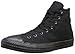Converse Unisex Chuck Taylor All Star Hi Top Mono Black Sneaker 6.5