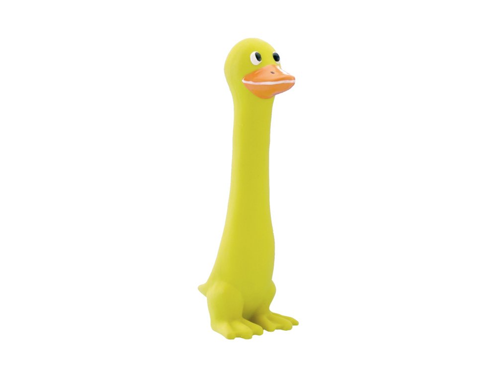 Nobby Dog Toy - Latex Beanpole Duck with Sound, 1.0 count