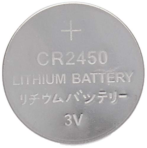 BlueDot Trading CR2450 DL2450 ECR2450 Lithium Coin Cell Battery Contains NO Mer…