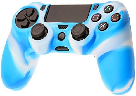 Lyrad Silicone Camouflage Protection Case Skin For Sony PS4 Dualshock Controller and (2 pack)