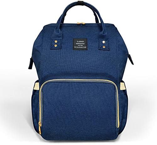 Diaper Bag Multi-Function Waterproof Travel Backpack Nappy Tote Bags for Baby Care, Large Capacity, Stylish and Durable (Navy Blue)