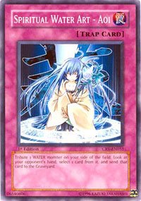 Yu-Gi-Oh! - Spiritual Water Art - Aoi (CRV-EN051) - Cybernetic Revolution - 1st Edition - Common