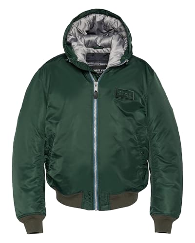 Schott NYC Bombers Capuche Marquage dos Schott Ma1Guardrs