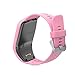 kwmobile Watch Band Compatible with Tomtom Adventurer/Runner 3/Spark 3/Golfer 2 - Watch Band Replacement Silicone Strap - Rose Gold