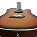 Kona K2SB Acoustic Electric Dreadnought Cutaway Guitar in Tobacco Sunburst Finish