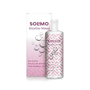 Amazon Brand – Solimo Micellar Water, 200ml